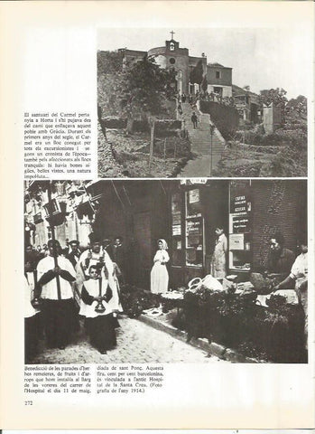 LAMINA 20786: Santuario del Carmel en Barcelona