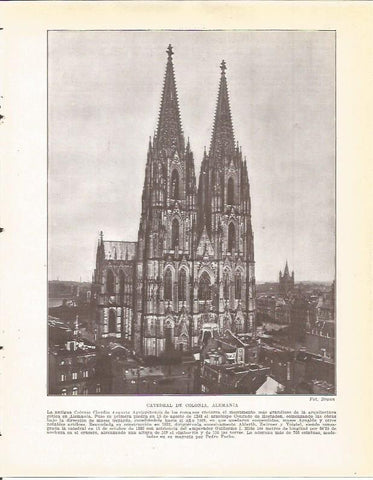 LAMINA 20855: Catedral de Colonia, Alemania