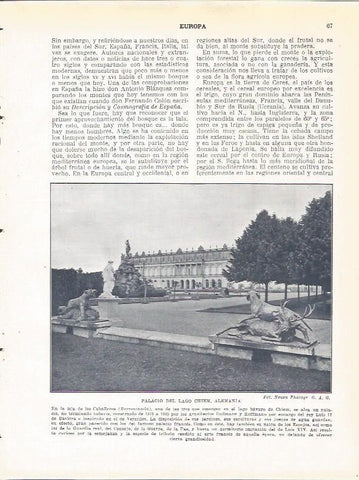 LAMINA 20854: Palacio del Lago Chiem, Alemania