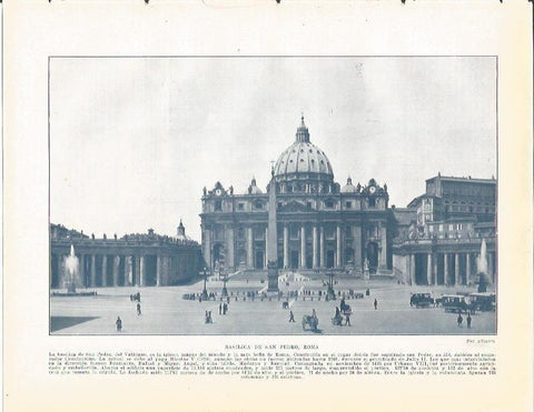 LAMINA 20847: Basilica de San Pedro en Roma