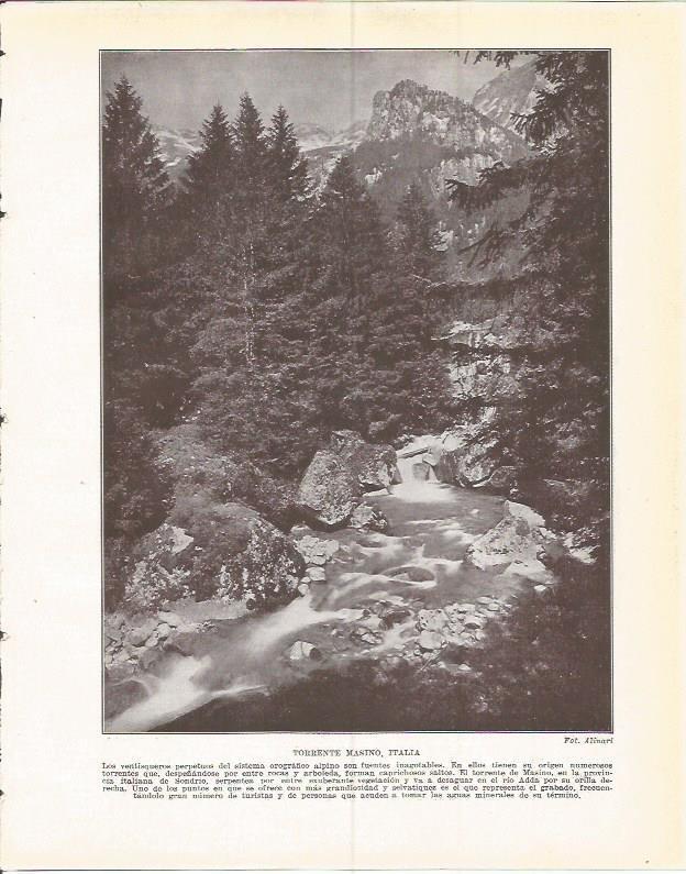 LAMINA 20872: Torrente Masino, Italia