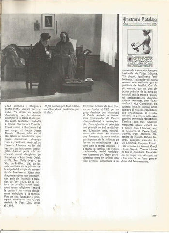 LAMINA 20809: El fill postum, por Joan Llimona