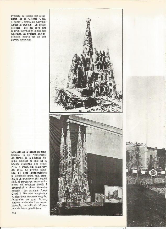 LAMINA 20803: Proyecto de Gaudi para la fachada de la Colonia Guell