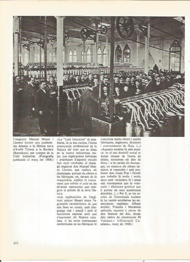 LAMINA 20794: Manuel Masso i Llorens en la fabrica Avel.li Trinxet de Barcelona