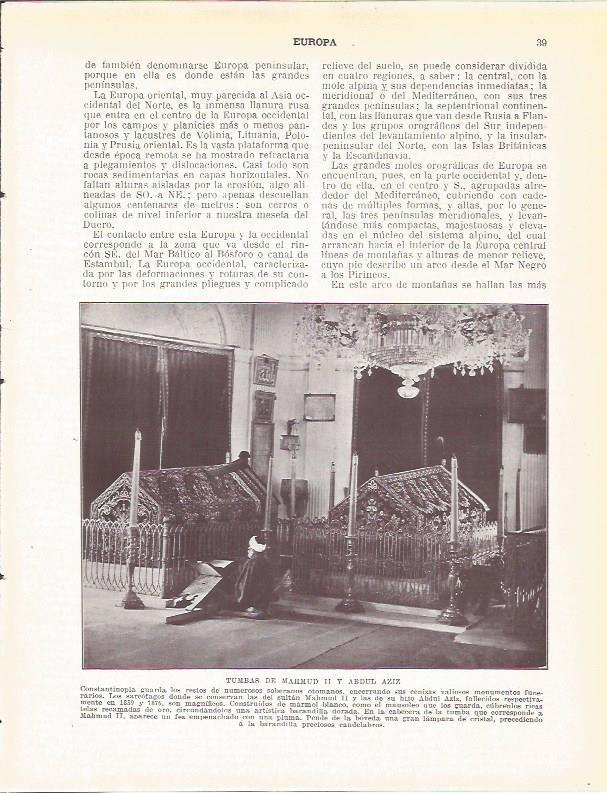 LAMINA 20836: Tumbas de Mahmud II y Abdul Aziz, Estambul