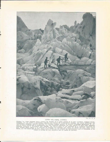 LAMINA 20830: Alpes del Tirol, Austria