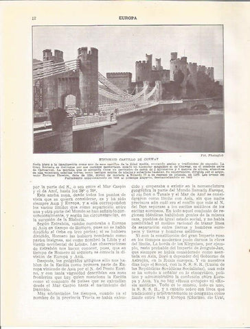 LAMINA 20822: Castillo de Conway