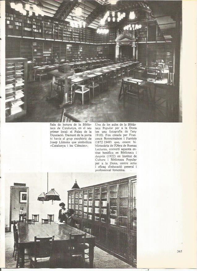 LAMINA 20818: Sala de lectura de la Biblioteca de Catalunya