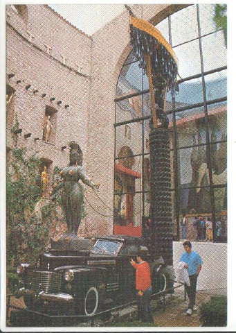 Postal JC0858: Museu Dali. Figueres. Patio
