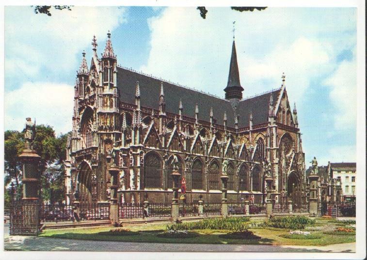Postal JC0861: Brussels (Bruselas). The Sablon Church