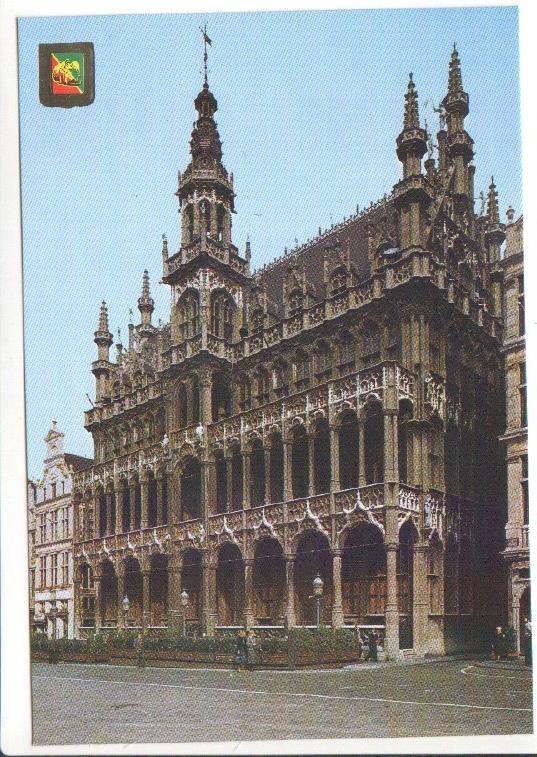 Postal JC0862: Brussels: Market Place, Kings House