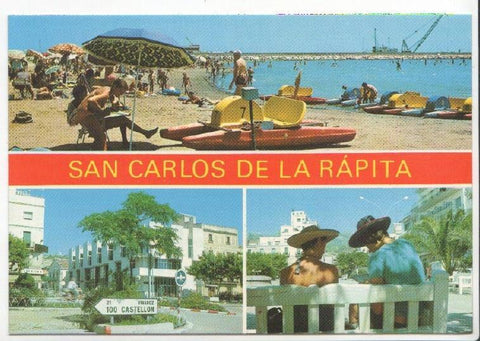 Postal JC0873: San Carlos de la Rapita (Tarragona). Varios aspectos de la ciudad