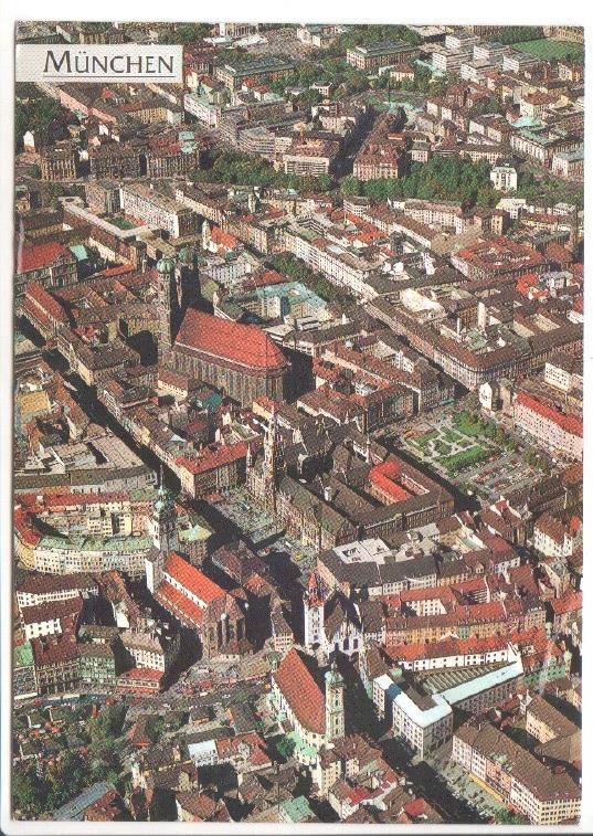Postal JC0881: Munchen - Munich. Stadtzentrum