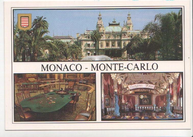 Postal JC0882: Monaco Monte - Carlo. Le Casino de Monte-Carlo