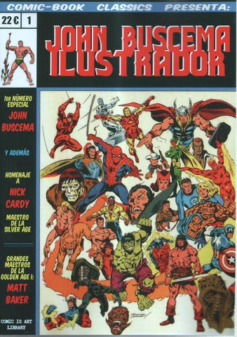 Comic Book Classics numero 01: John Buscema ilustrador