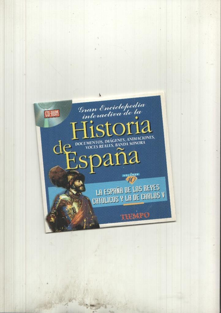 CD-Rom: Historia de España volumen 10: La españa de los reyes catolicos y la de carlos V