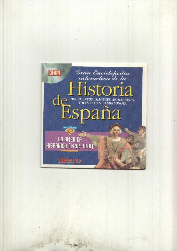 CD-Rom: Historia de España volumen 12: La america hispanica (1492 - 1810)