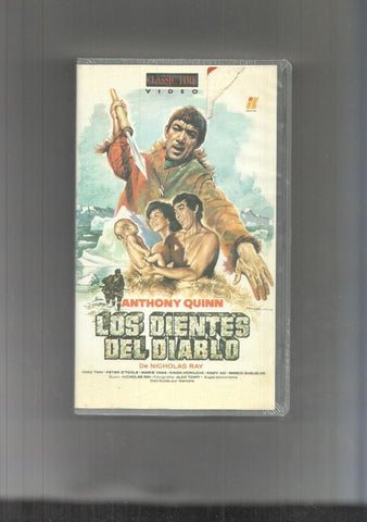 VHS: Los dientes del diablo (Anthony Quinn)