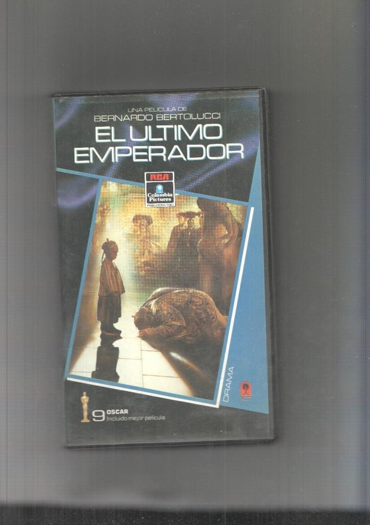 Video VHS: El ultimo emperador de Bernardo Bertolucci