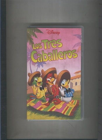 Video VHS: Walt Disney: Los tres caballeros