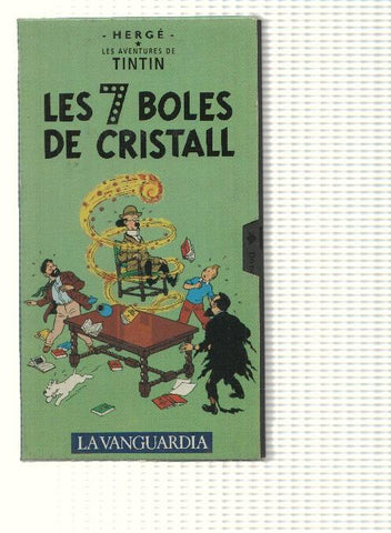 Tintin: VHS La Vanguardia: num 01 - Les Aventures de Tintin. Les 7 boles de cristall. Herge