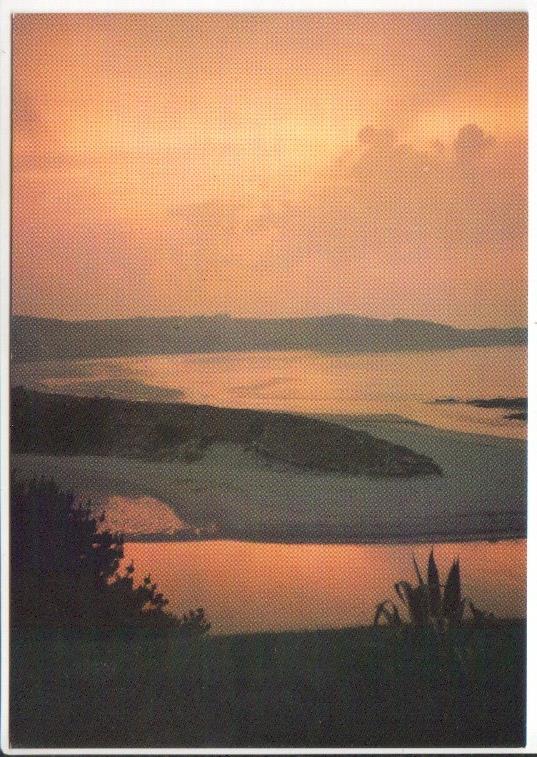Postal JC0911: Comillas. Playa y Ria de Oyambre