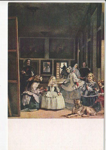 Postal JC0916: Las Meninas, Velazquez. Museo del Prado