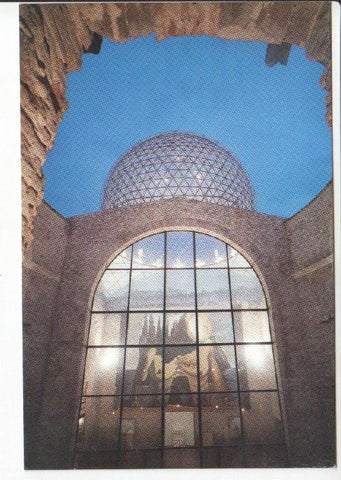 Postal JC0921: Salvador Dali. Cupula Geodesica de Pinero