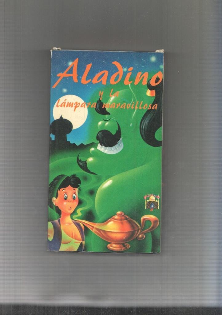 Video VHS: Aladino y la lampara maravillosa