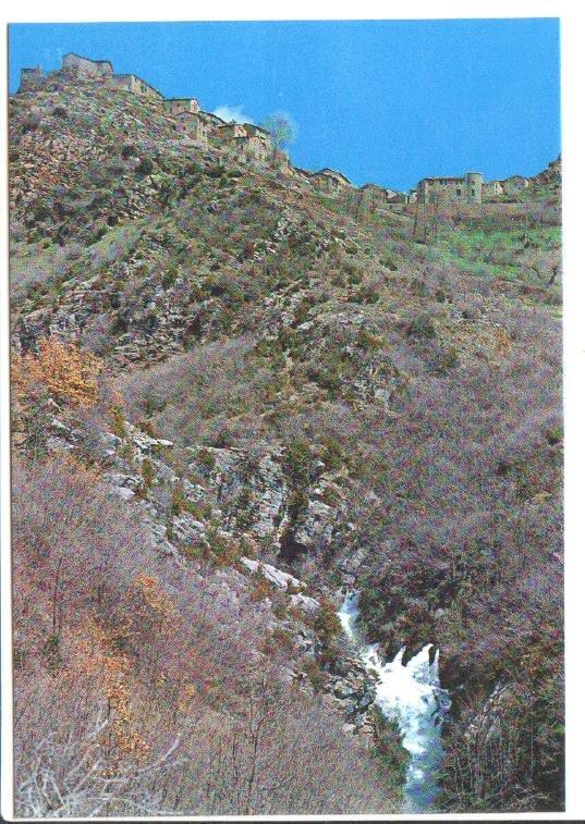 Postal JC0933: Castellar de N'Hug (Barcelona). Pirineu Catala. Castell