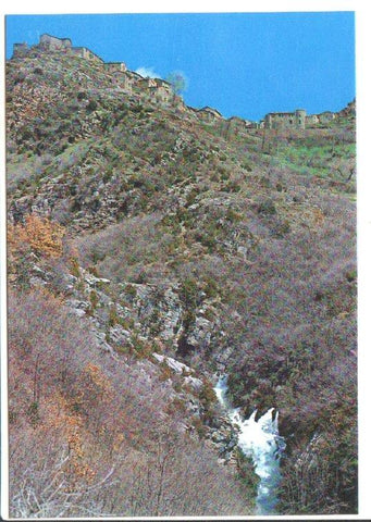Postal JC0933: Castellar de N'Hug (Barcelona). Pirineu Catala. Castell