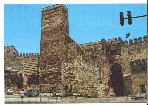 Postal JC0937: Alcazar y Puerta de Sevilla, Carmona (Sevilla)