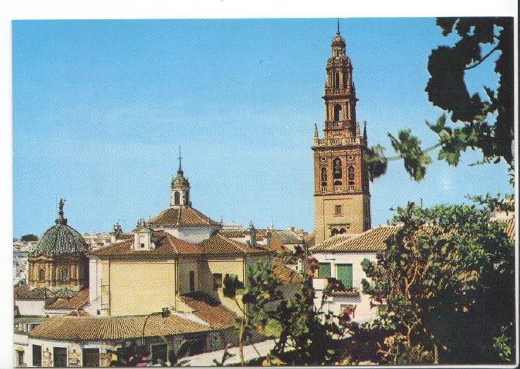 Postal JC0941: Puerta de Sevilla, Carmona (Sevilla)Iglesia de San Pedro. Carmona (Sevilla)