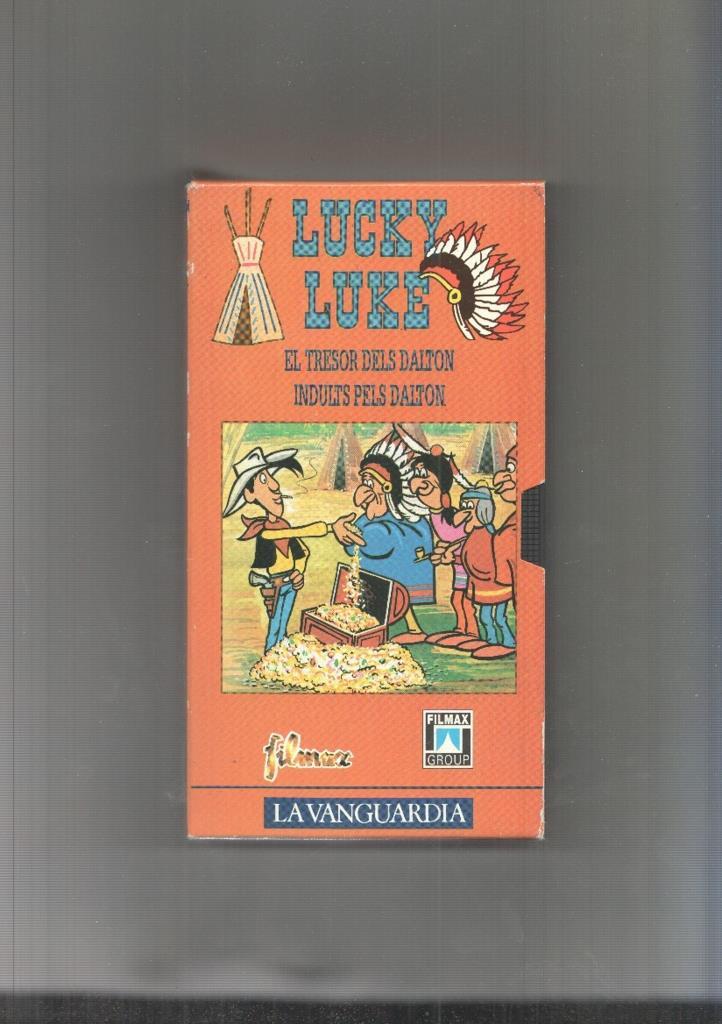 VIDEO VHS:  Lucky Luke numero 04: El tresor dels dalton - Indults pels dalton