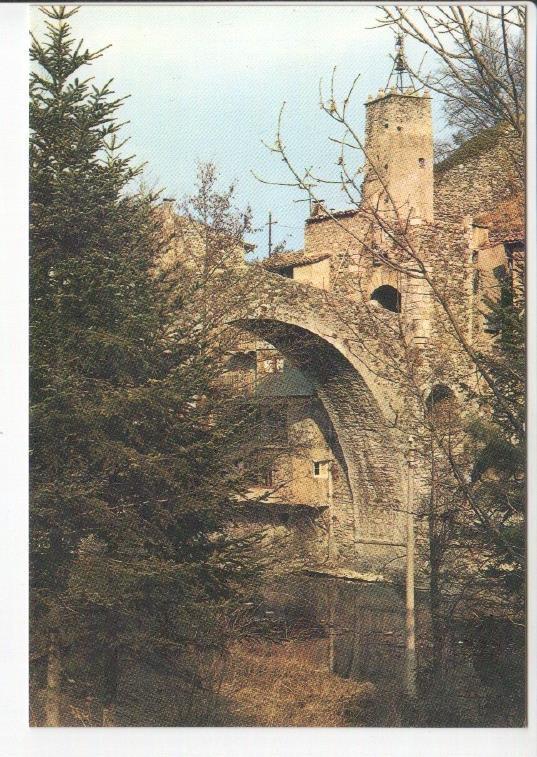 Postal JC0948: Camprodon (Girona). Vila d'interes turistic. Pont romanic segle XII
