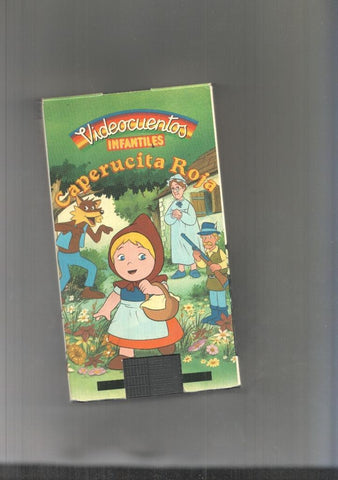 Video VHS: Caperucita Roja 