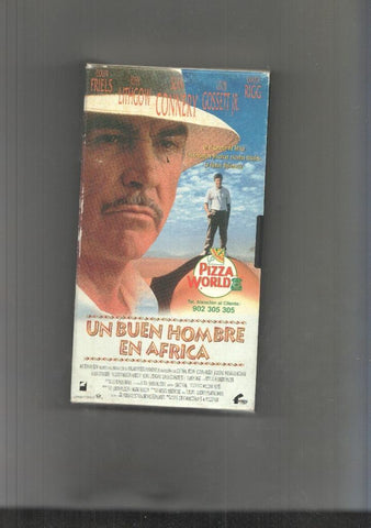 Video VHS: Un buen Hombre en Africa 