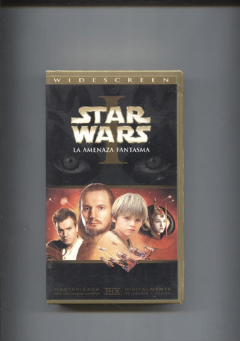 VHS: Star Wars I: La amenaza fantasma  (Widescreen) (version masterizada)