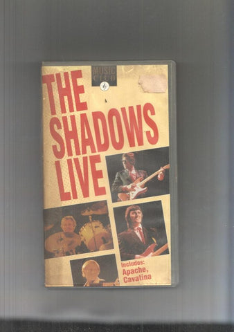 Video VHS: The Shadows Live
