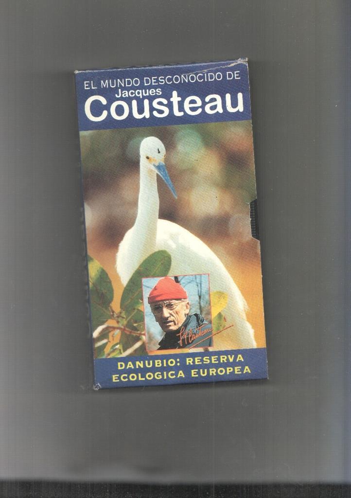 Video VHS: El Mundo desconocido de Jacques Cousteau numero 16: Danubio Reserva Ecologia Europea