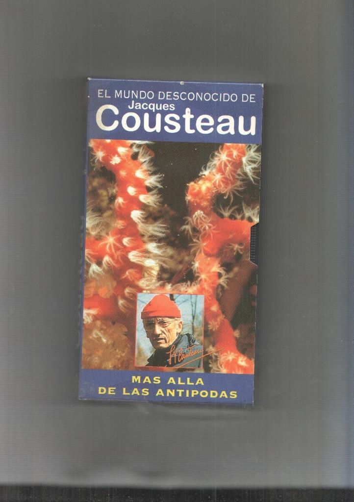 Video VHS: El Mundo desconocido de Jacques Cousteau numero 13: Mas alla de las antipodas