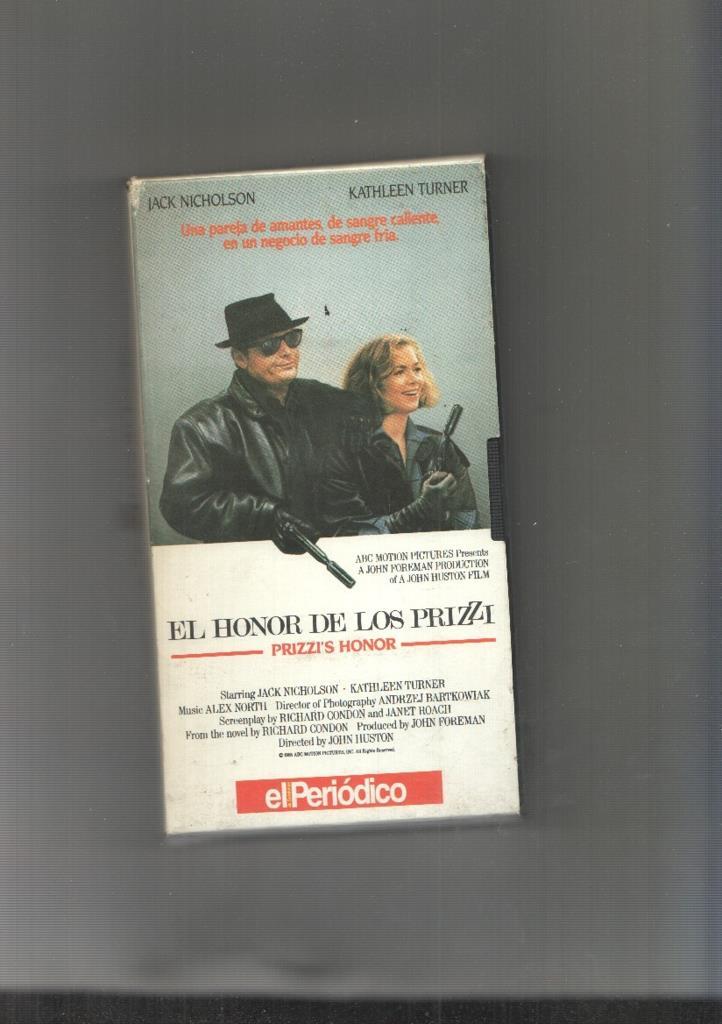 Video Vhs: El Honor de los prizzi