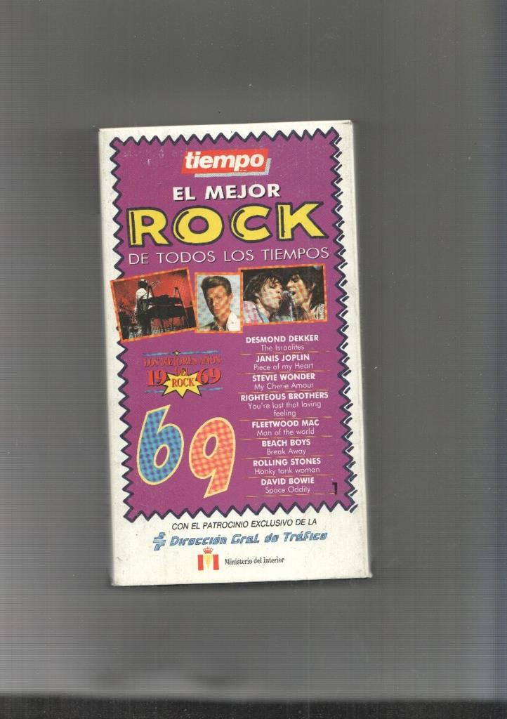 Video Vhs: EL mejor Rock de todos los tiempos 