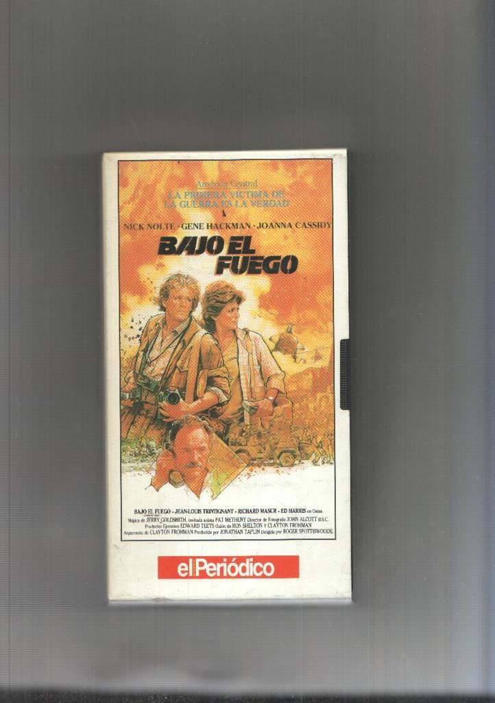 Video Vhs: Bajo el fuego 