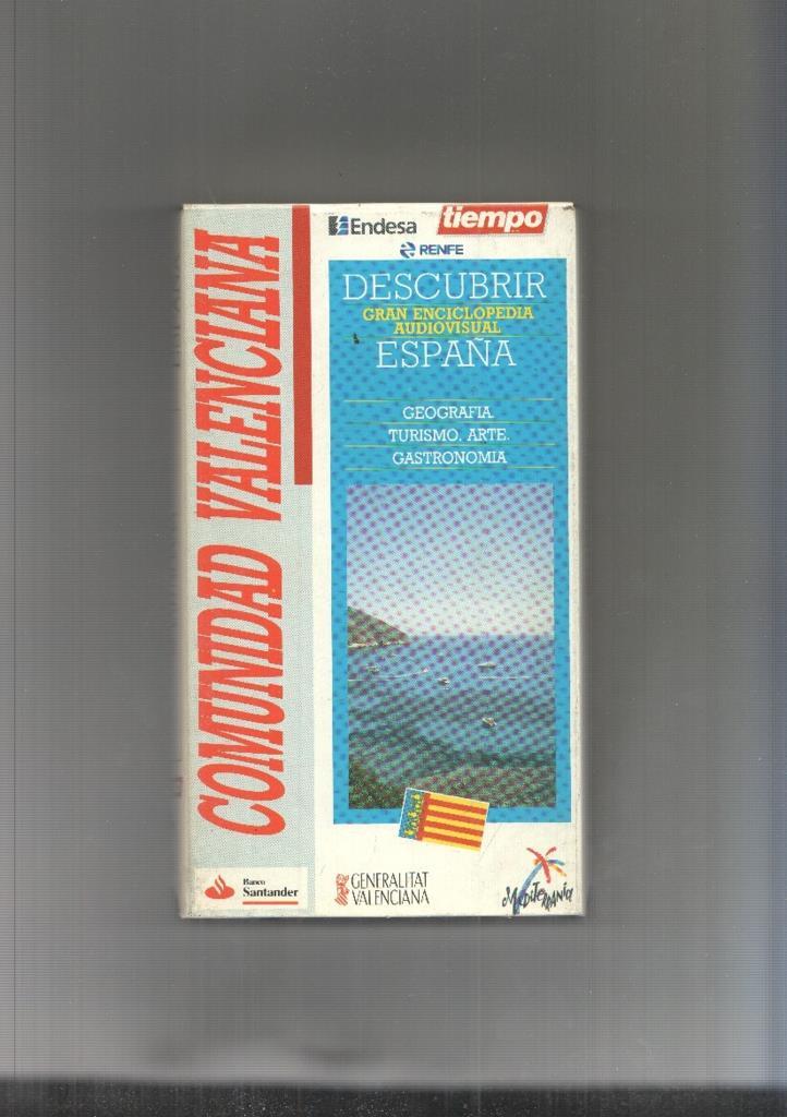 Video Vhs: Descubrir España: Comunidad Valenciana 