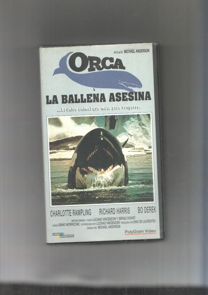 Video Vhs: Orca La ballena asesina 
