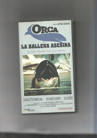 Video Vhs: Orca La ballena asesina 