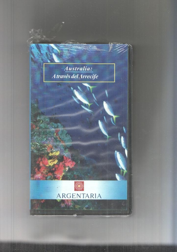 Video Vhs: Australia: A traves del Arrecife 