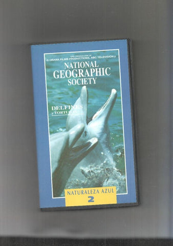 Video Vhs: National Geographic Society numero 02: Delfines y tortugas