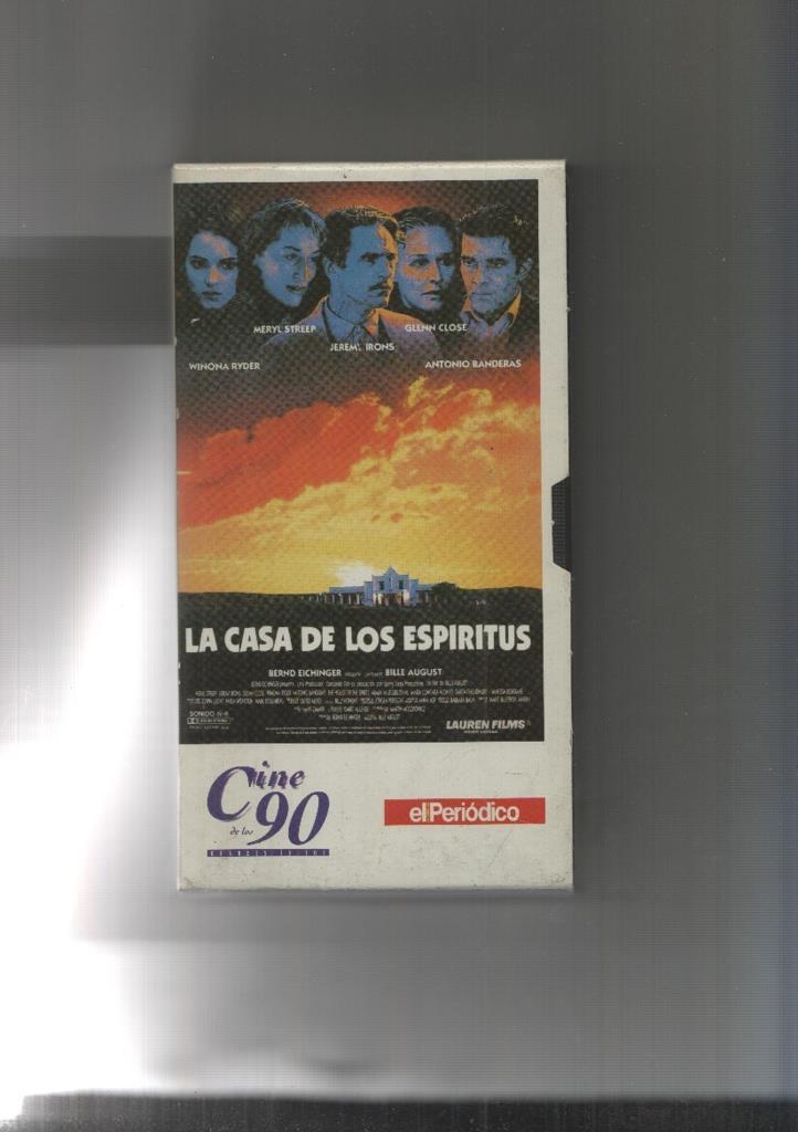 Video VHS: LA CASA DE LOS ESPIRITUS - Jeremy Irons